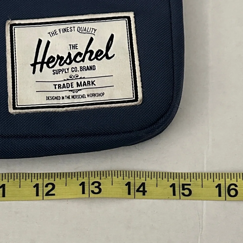 Herschel Supply Company Red and Navy Laptop Bag